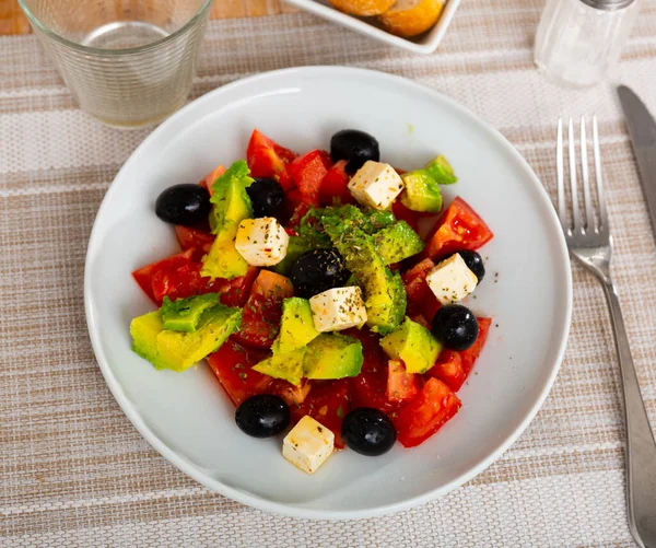 Light vegetable salad — Stock Photo, Image