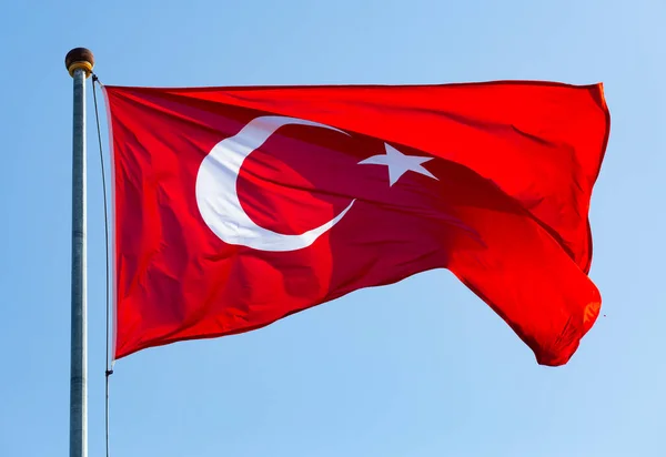 土耳其国旗的图像. — 图库照片