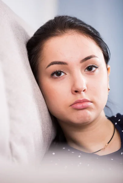 Young disappointed girl — Stock Photo, Image
