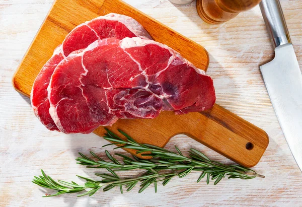 날고기 쇠고기 — 스톡 사진