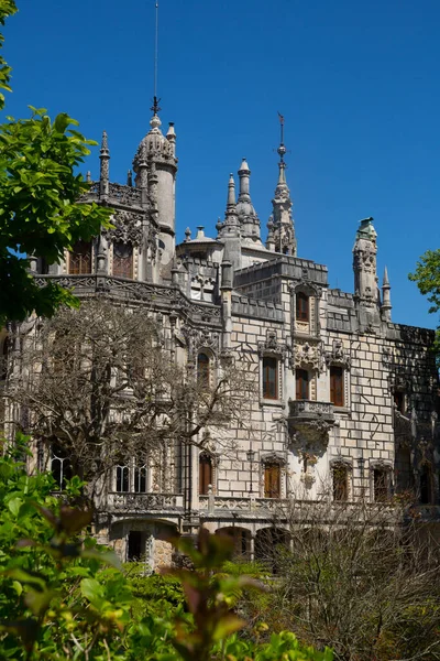 Famous Portuguese Landmark Regaleira Palace Historic Center Sintra — Stock Photo, Image