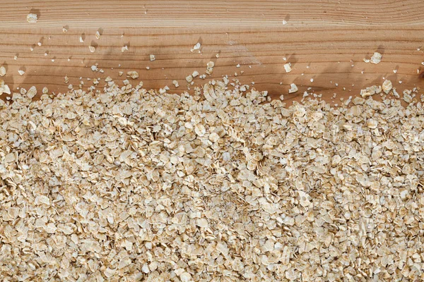 Cereales Concepto Alimentación Saludable Copos Avena Fondo Natural —  Fotos de Stock
