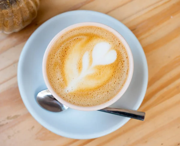 Popular Spanish Coffee Cortado Made Basis Espresso Addition Milk — Stock Photo, Image