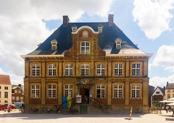 Torhout Bélgica Agosto 2022 Vista Impressionante Prefeitura Torhout Flandres Ocidental — Fotografia de Stock