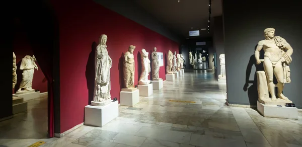 Antalya Turkey May 2022 Interior Exhibits Main Building Antalya Archeology — Stock Photo, Image