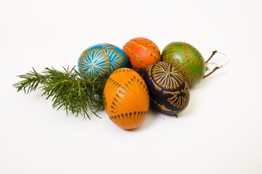 Paskalya yumurtaları kompozisyon