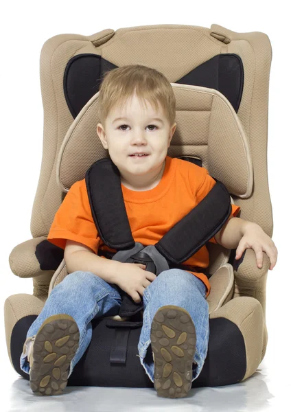 Dítě v autosedačce — Stock fotografie