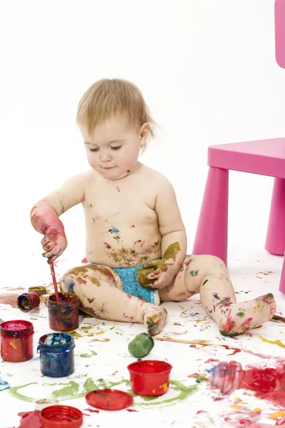 Young painter — Stock Photo, Image