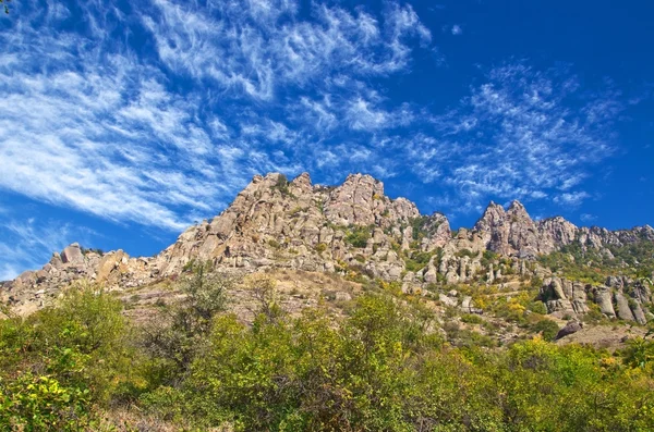 La cima della montagna — Foto Stock