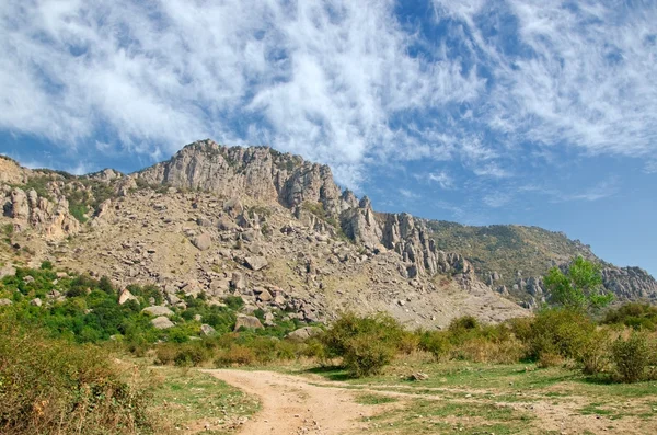 La cima della montagna — Foto Stock