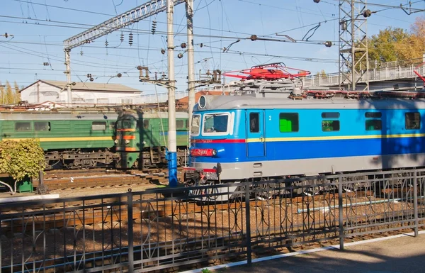 Mooving 기차 — 스톡 사진