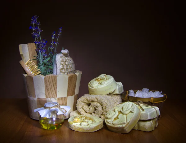 Handgemaakte zeep — Stockfoto