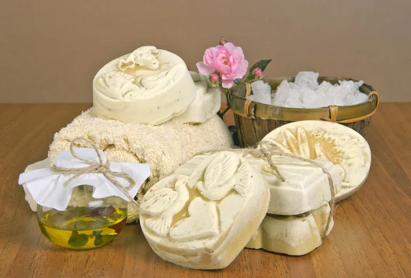 Handmade soap — Stock Photo, Image