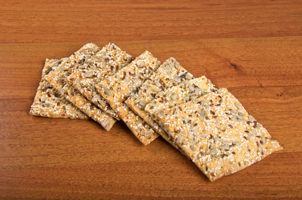 Hausgemachte Cracker — Stockfoto