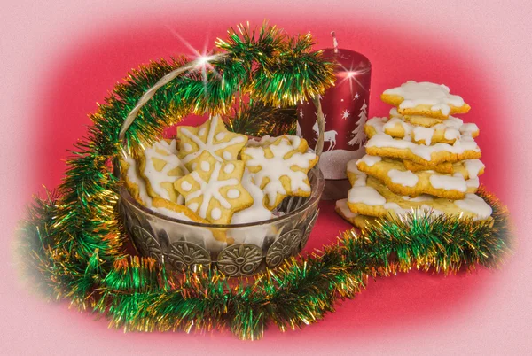 Kerstkoekjes — Stockfoto