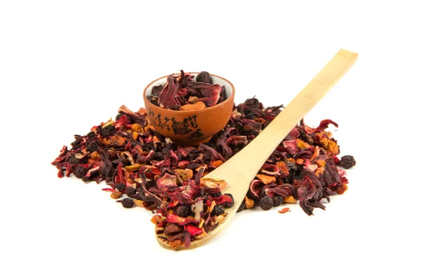 Heap of herbal tea — Stock Photo, Image