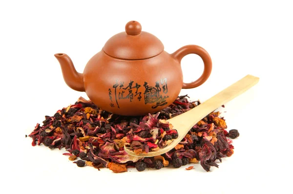 Heap of herbal tea — Stock Photo, Image