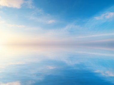 güzel deniz manzarası.