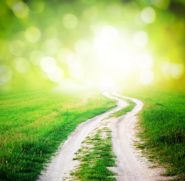 Way to sun — Stock Photo, Image