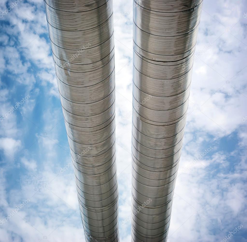 Pipes to sky