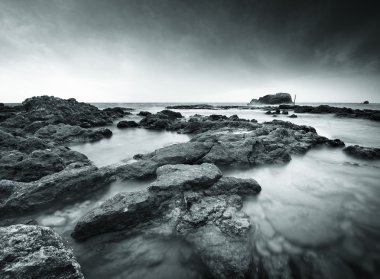 Dağdaki yeşil çayır