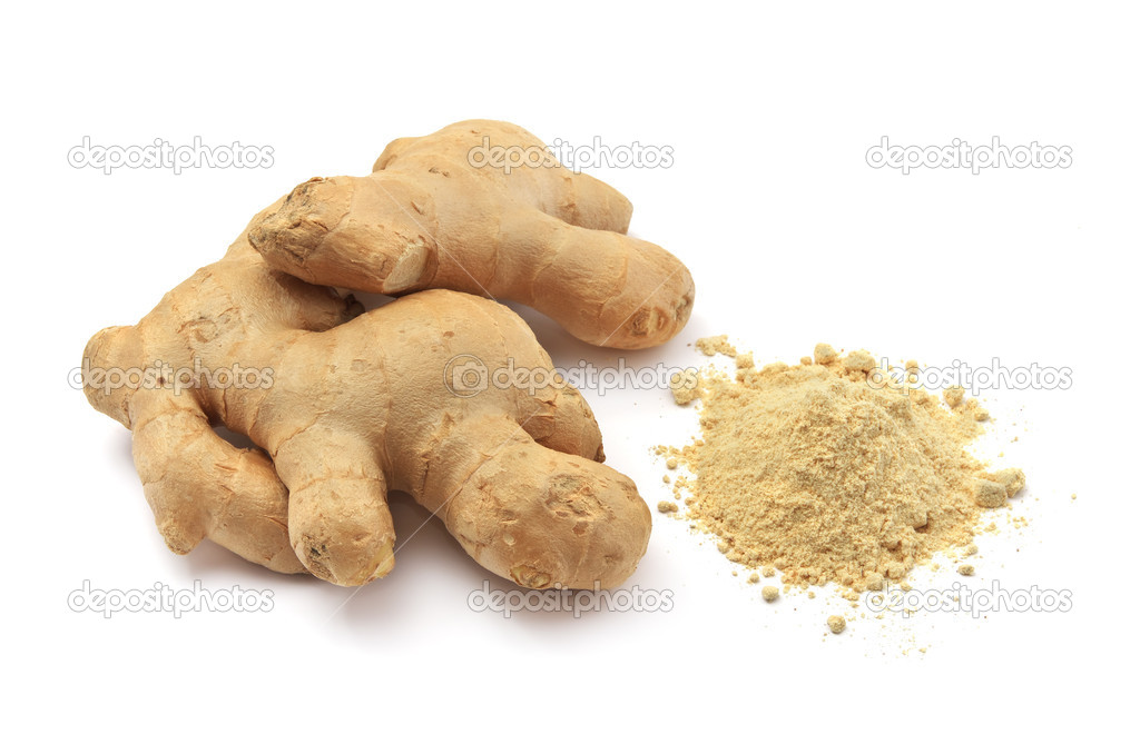 Isolated ginger