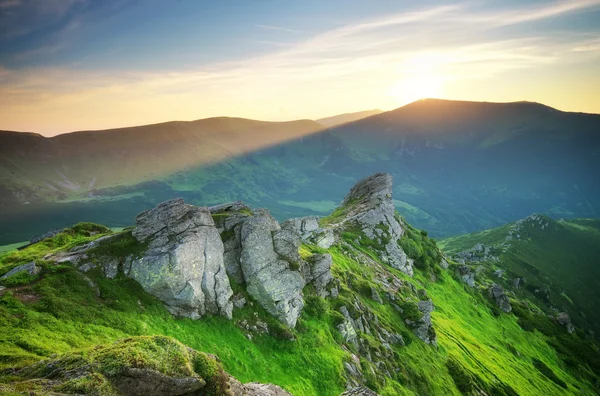 Berglandschap — Stockfoto