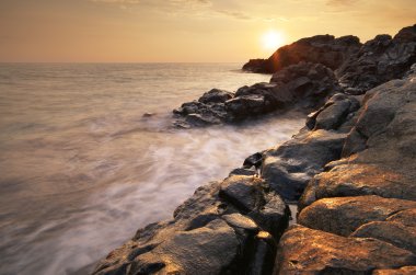 güzel deniz manzarası. 