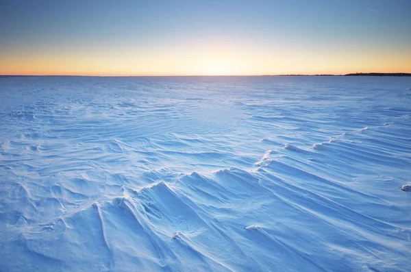 Zimní krajina. — Stock fotografie
