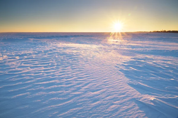 Vinterlandskap — Stockfoto