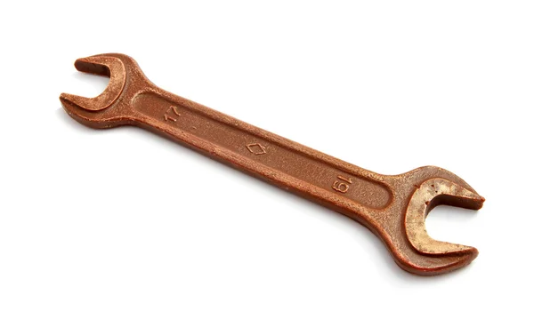 Απομονωμένες γαλλικό κλειδί — Φωτογραφία Αρχείου