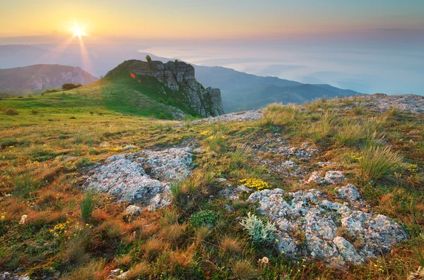 Dağ manzarası. — Stok fotoğraf