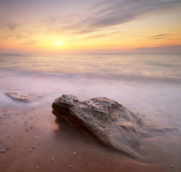 Seascape sunset. — Stockfoto