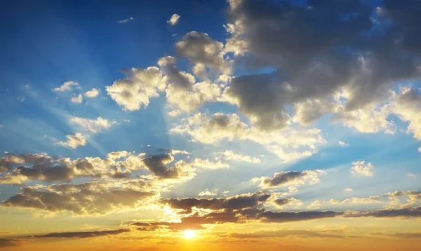 Panorama céu — Fotografia de Stock