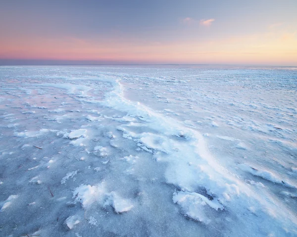 Paisaje invierno. — Foto de Stock