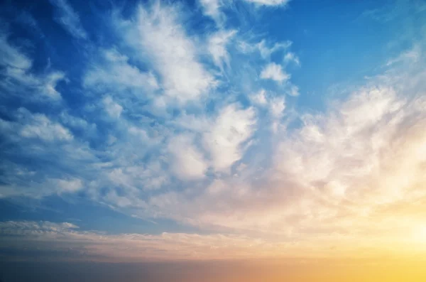 Céu fundo — Fotografia de Stock