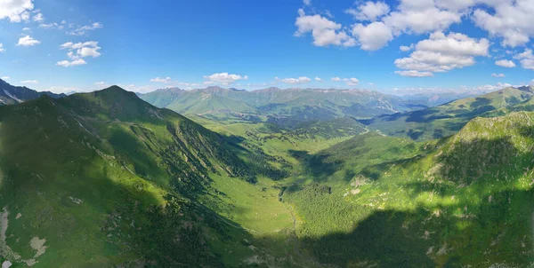 Bergpanorama Zusammensetzung Der Luftnatur — Stockfoto