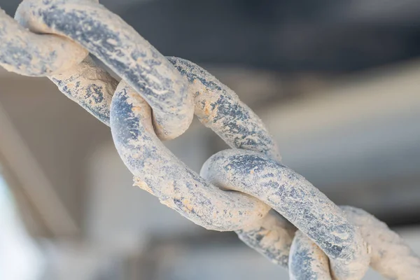 Chain Close Element Design Shallow Depth Field — Stock Photo, Image