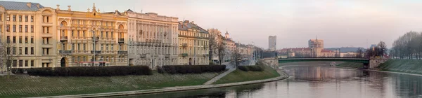 Río Neris en Vilnius — Foto de Stock