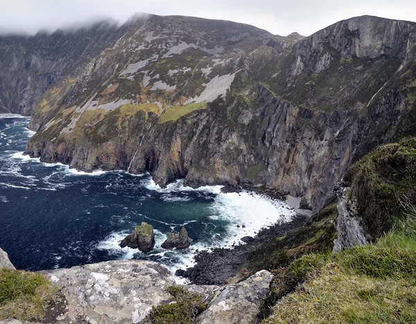 Útesy slieve League — Stock fotografie