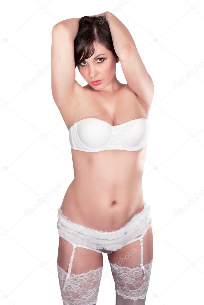 White lingerie