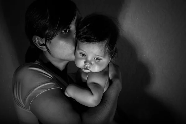 Bebek ile anne. — Stok fotoğraf
