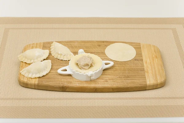 Production of ravioli — Stock Photo, Image