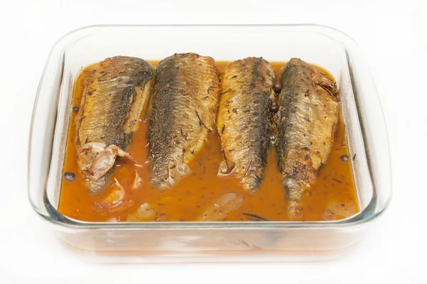 Marinated sardines — Stock Photo, Image