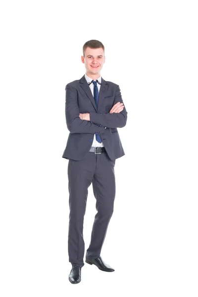 Joven guapo hombre en un traje clásico — Foto de Stock