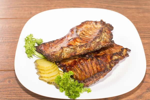 Of nutria ribs grilled — Stock Photo, Image