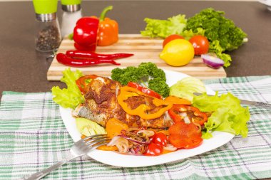 Fırında Balık brotola