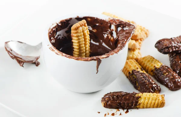 Ciasteczka z czekoladą — Zdjęcie stockowe