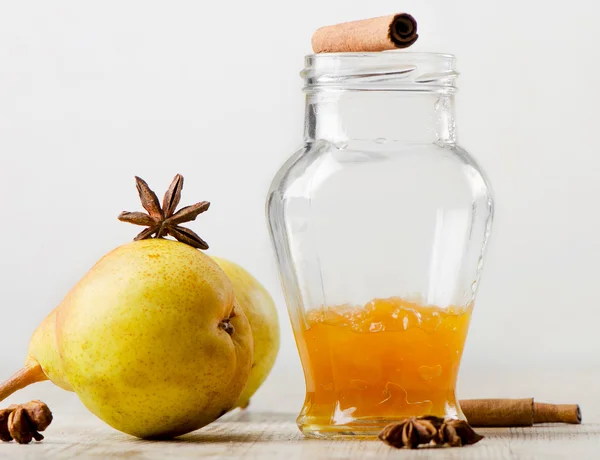 Pears jam — Stock Photo, Image