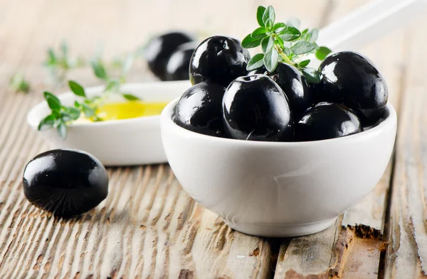 Black olives — Stock Photo, Image